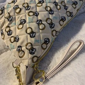 Something Blue - I Do: makeup bag